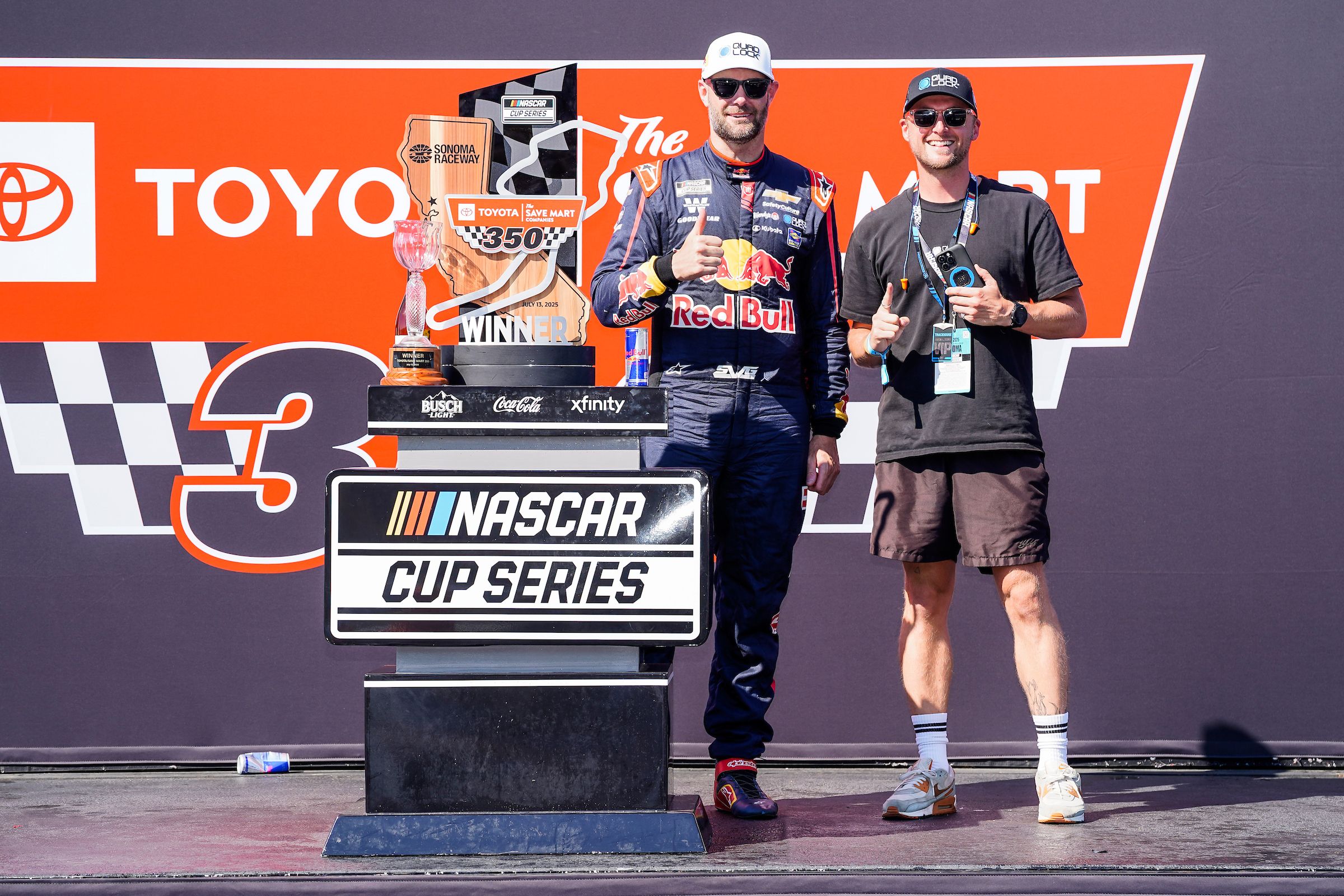Shane van Gisbergen Dominates NASCAR Weekend at Sonoma with Quad