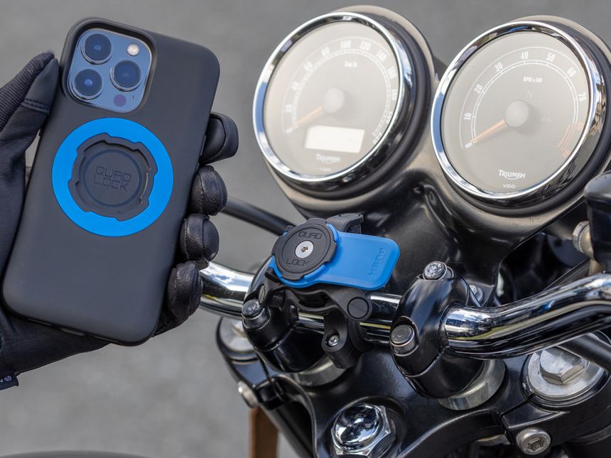 Support téléphone pour Moto Sportives Quad Lock