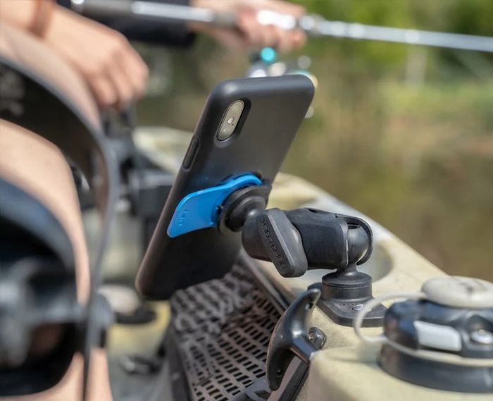 Mount Your Phone On Any Fishing Kayak - Quad Lock® Canada - Official Store