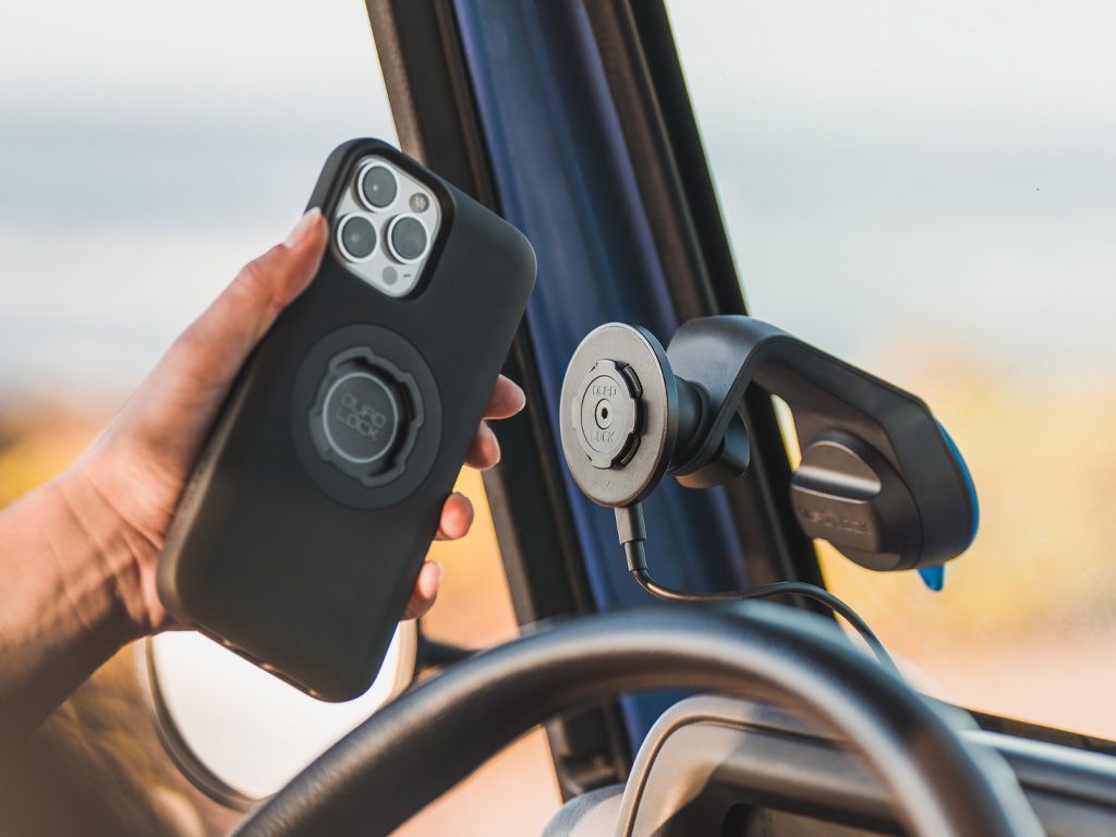 Kaufen Sie Quad Lock-Telefonzubehör – kabelloser Ladekopf für Auto