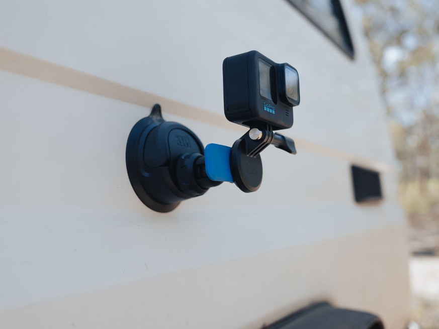 Helmet Mount Quad Lock Car Mount Quad Lock 360 Action Camera Kit