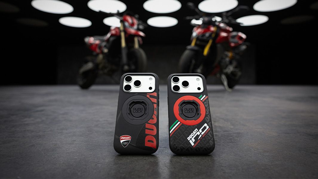 Quad Lock iPhone 16 Ducati 限定ケース ガラスフィルム Ducati x Quad Lock - Quad Lock® Asia - Official Store