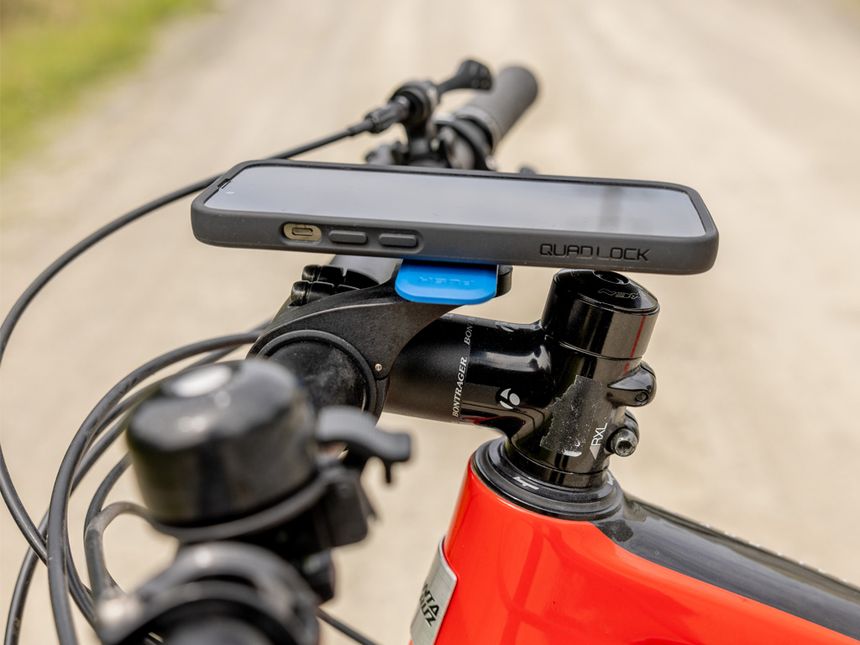Quad Lock Kit de Soporte de iPhone XS MAX para Bicicleta : :  Deportes y aire libre