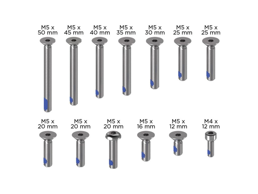 MULTIPICK Viti Di Fissaggio [4.2 X 48 Mm] Vite - Lock Picking - Set V