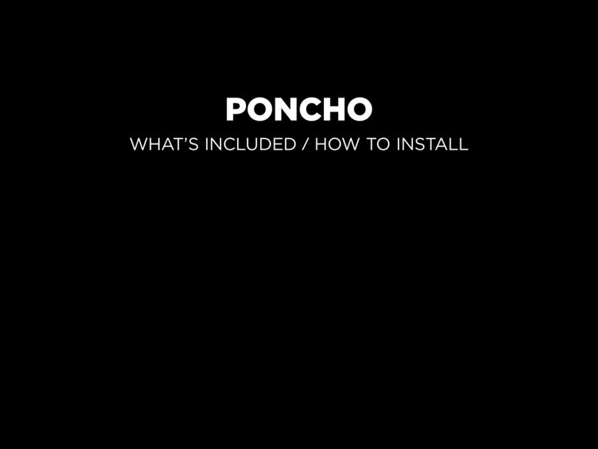 Protection Etanche Poncho/Poncho Mag - iPhone 15 Pro Max Quad Lock