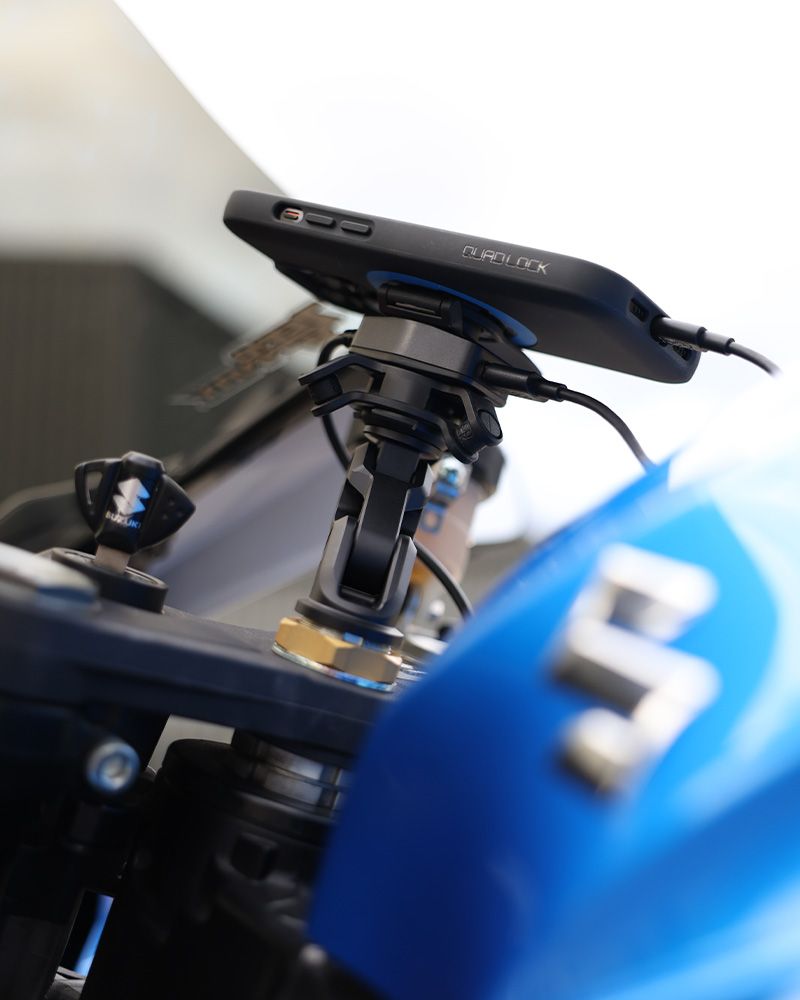 Caricabatterie a induzione per moto V3 Quad Lock moto : www