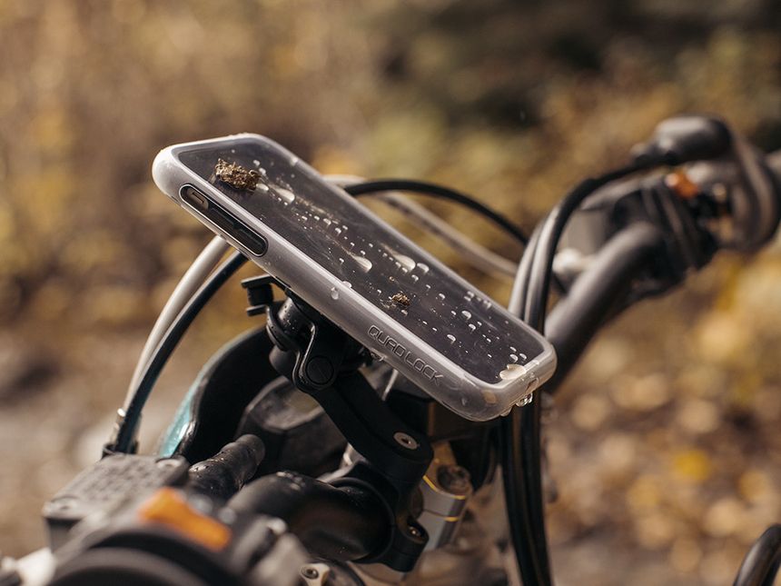 Kit De Montaje En Bicicleta Quad Lock Para iPhone X - Xs.