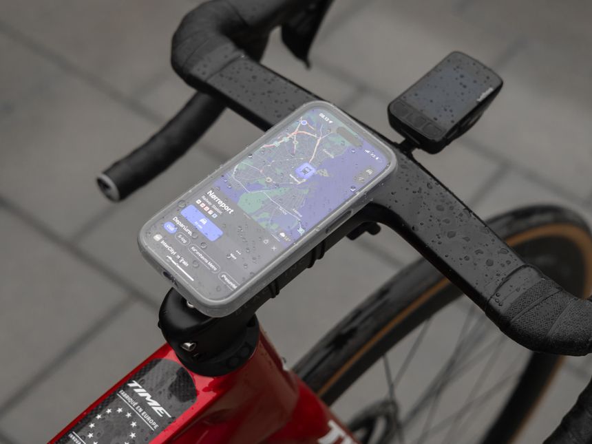 Bike Phone Holder,Bicycle Stem Cell Phone Mount,Universal Aluminum