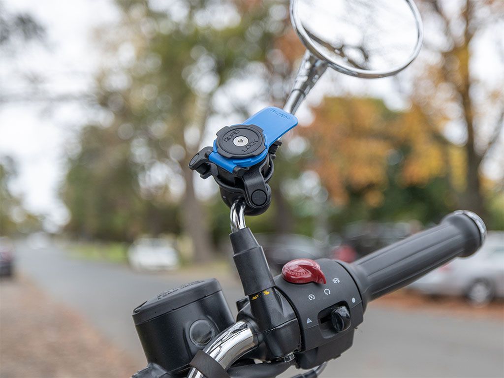 Amortiguador de vibraciones Quad Lock para soportes de motocicleta