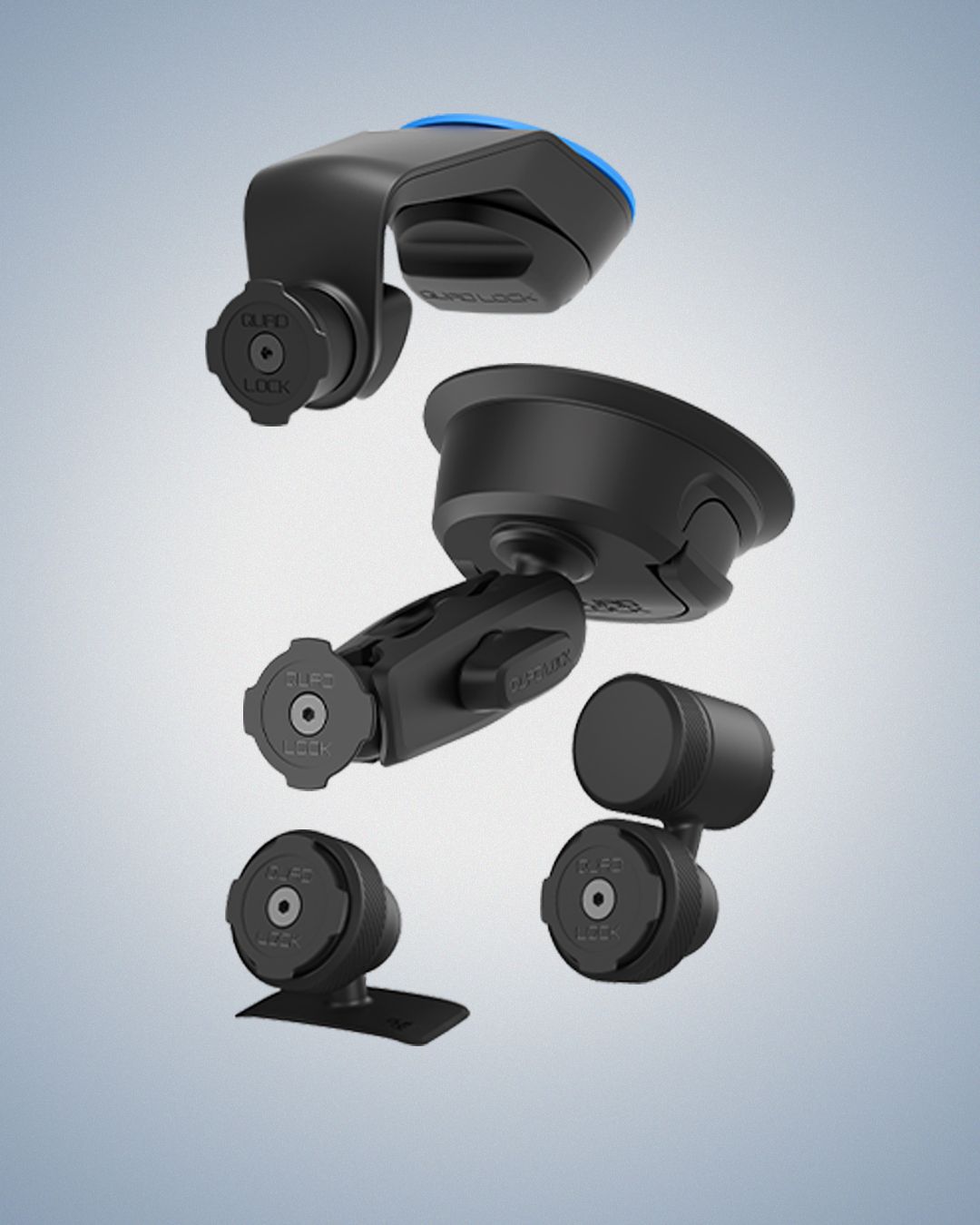 QUADLOCKセット EP Quad Lock Compatible Handlebar Clamp Sat Nav Mount