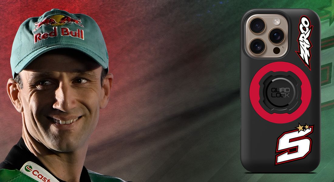 Quad Lock teams up with MotoGP™ riders Johann Zarco and Pedro