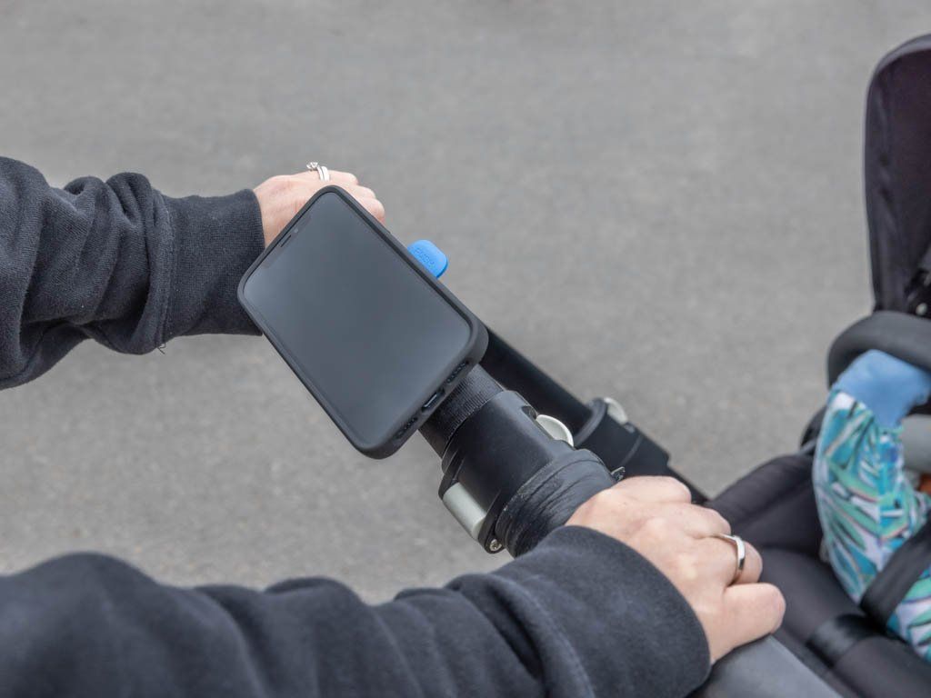 Pram mobile hotsell phone holder