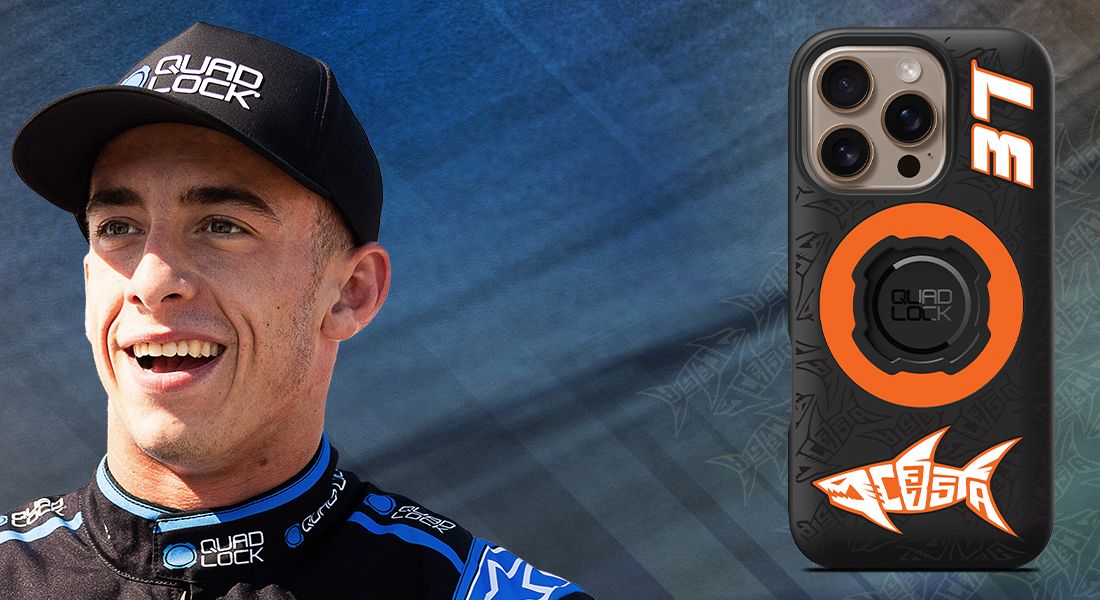 Quad Lock teams up with MotoGP™ riders Johann Zarco and Pedro