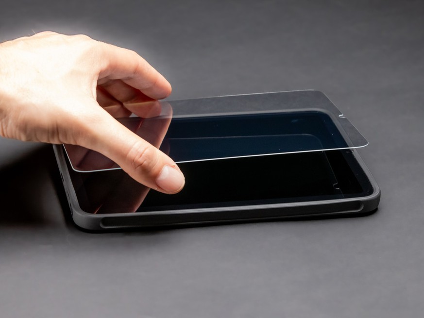 Tempered Glass Ipad 7th Gen Protective Case Book Tablet Case With