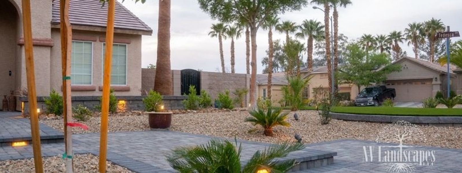 Custom Landscape Lighting in Las Vegas, NV | NV Landscapes