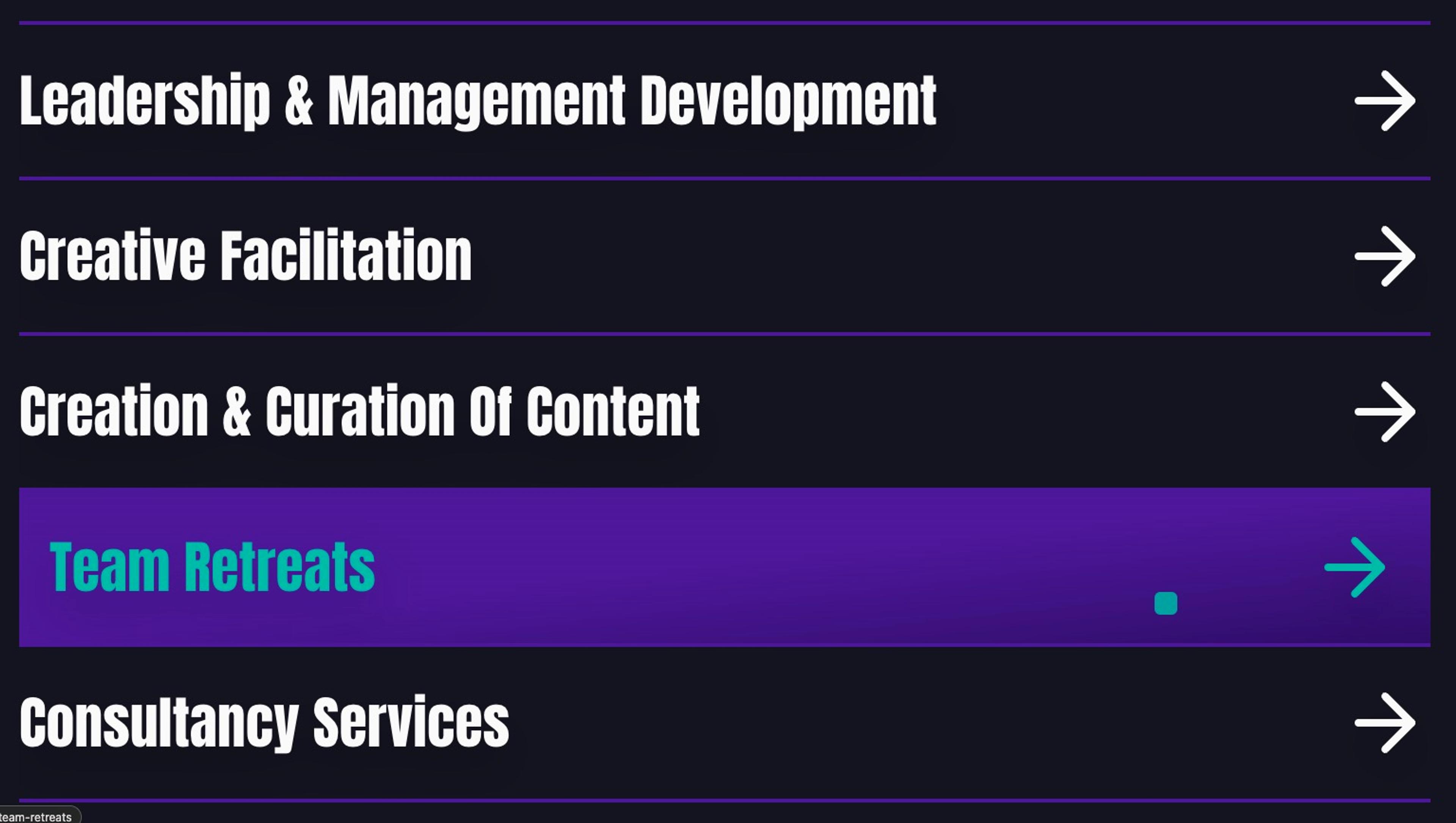 The Learning Lab's Service Selector