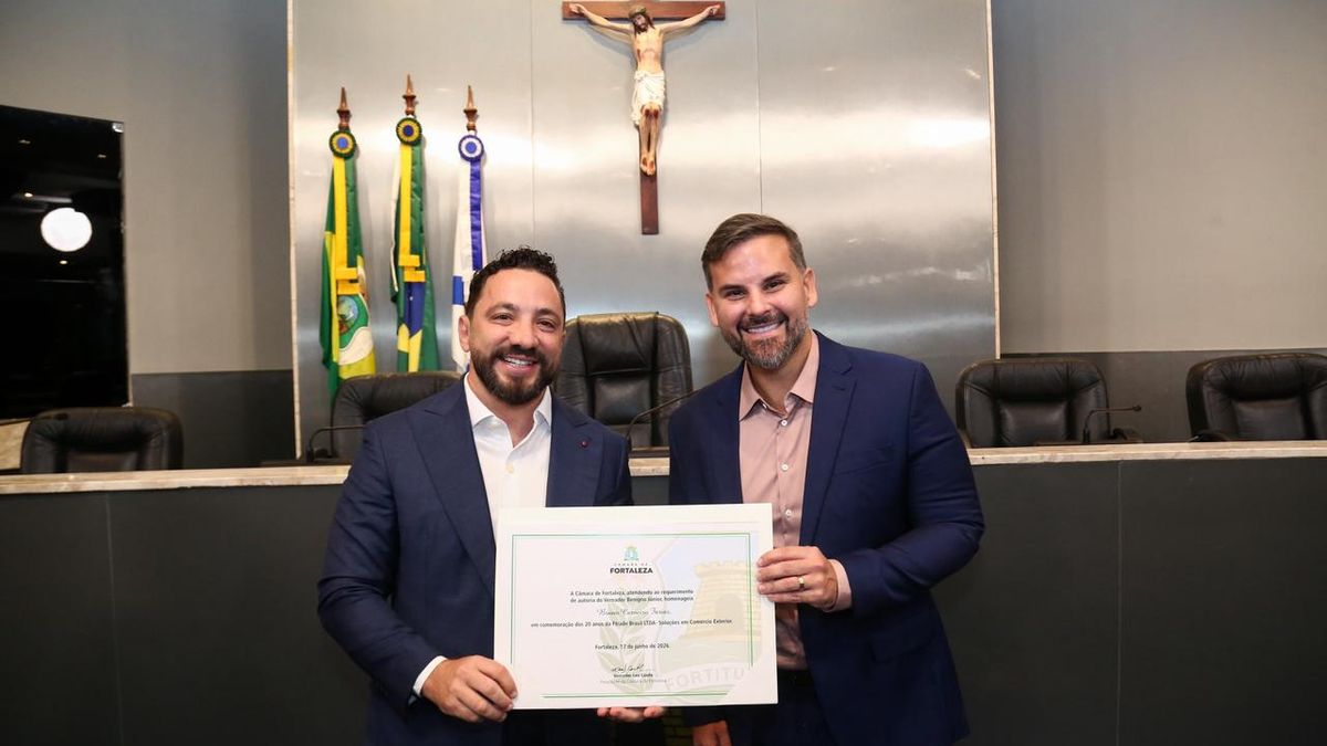 Câmara de Fortaleza celebra 20 anos da FTrade Brasil em sessão solene