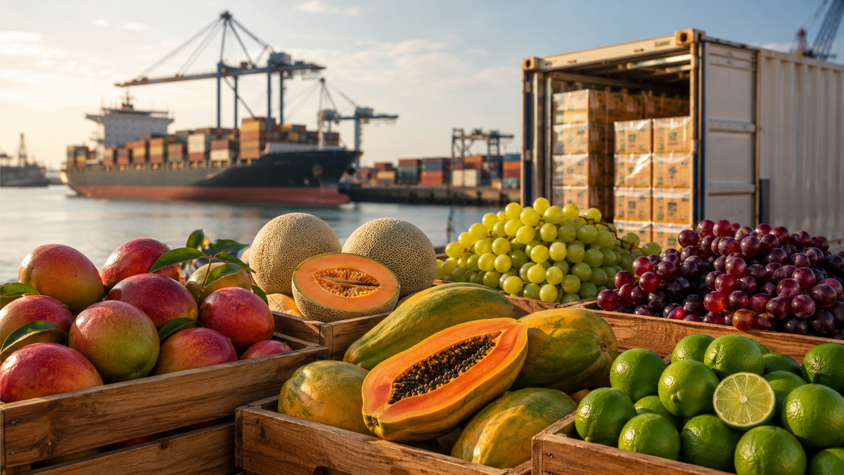 Fruticultura brasileira bate recorde no 1° semestre de 2026