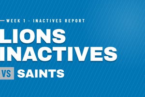 Lions Inactives: What Izien's Absence and the Stille Elevation Mean for Week 1