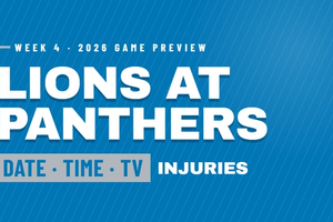 Lions vs Panthers Week 4 2026: Date, Time, TV, Injuries & Everything You Need to Know