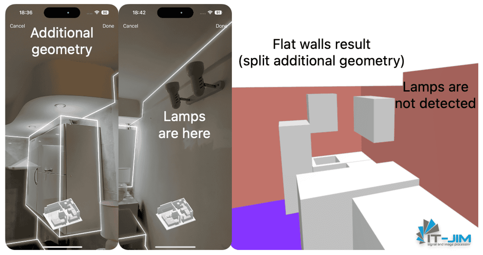 Example of Limited Object Recognition by RoomPlan Apple