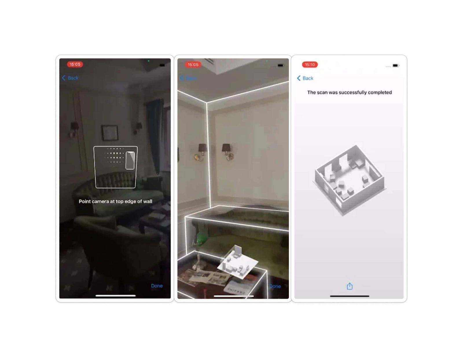 Making a 3D room reconstruction with Apple RoomPlan API