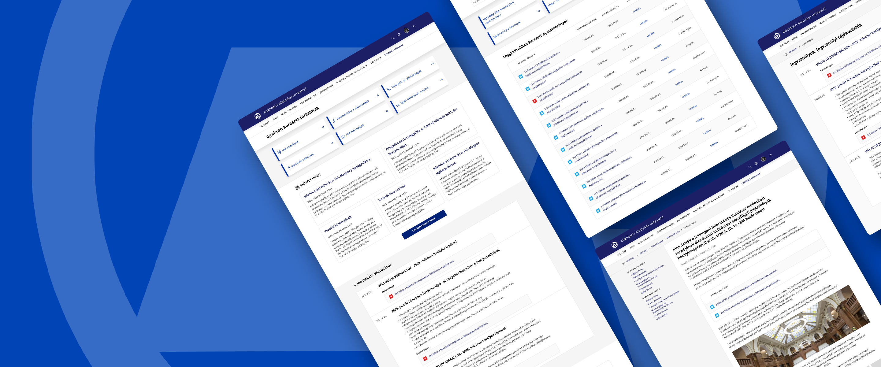 KPIntra weboldalak illusztrációi