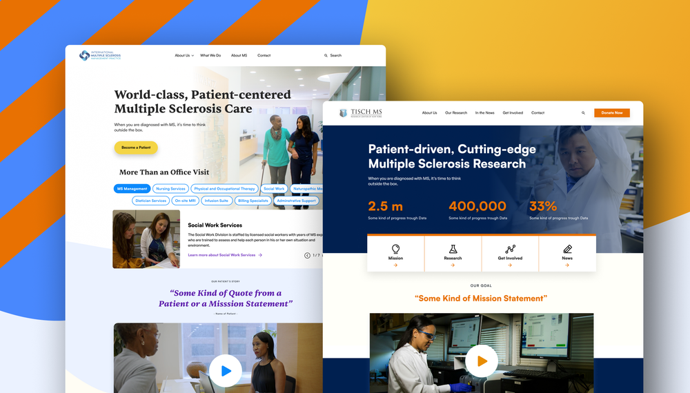 A weboldal főoldala