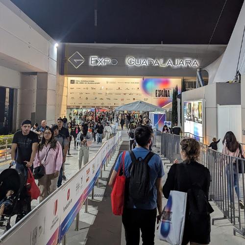 Entrada Expo Guadalajara en la FIL Guadalajara