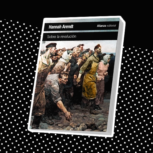 Portada del libro Sobre la revolución de Hannah Arendt.