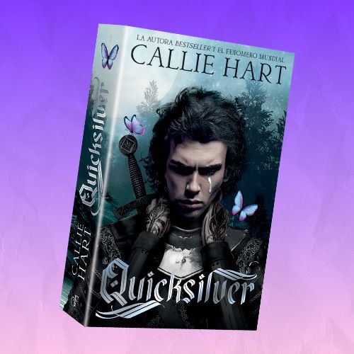 La portada del libro "Quicksilver" de Callie Hart.