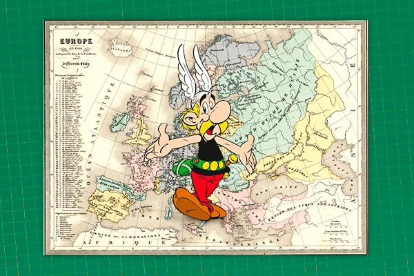 Las hazañas de Asterix al darle la vuelta a la Galia