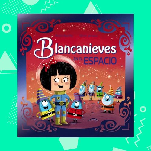 La portada del libro Blancanieves en el Espacio.