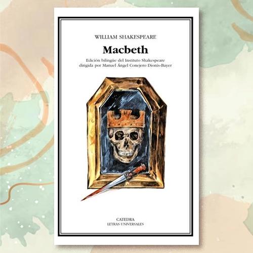 La portada de "Macbeth" de William Shakespeare.