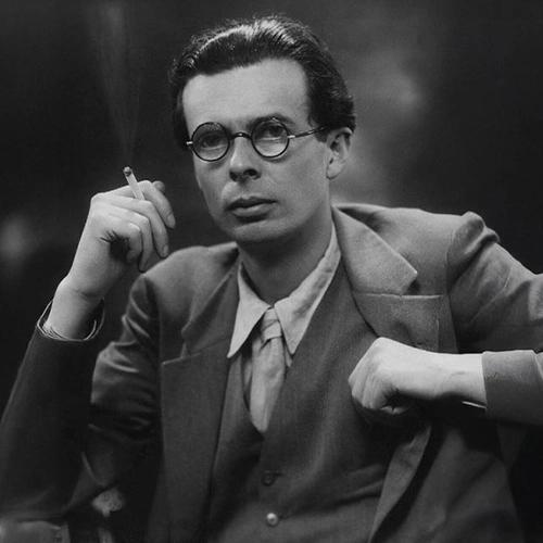 Fotografía del escritor inglés Aldous Huxley.