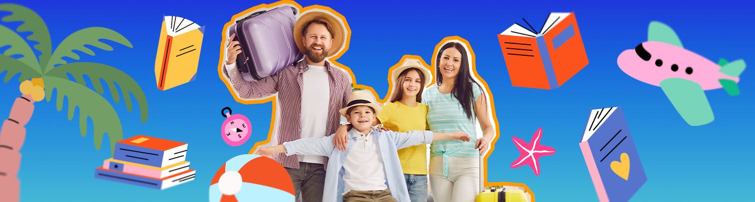 Tips y libros para viajar en familia en estas vacaciones