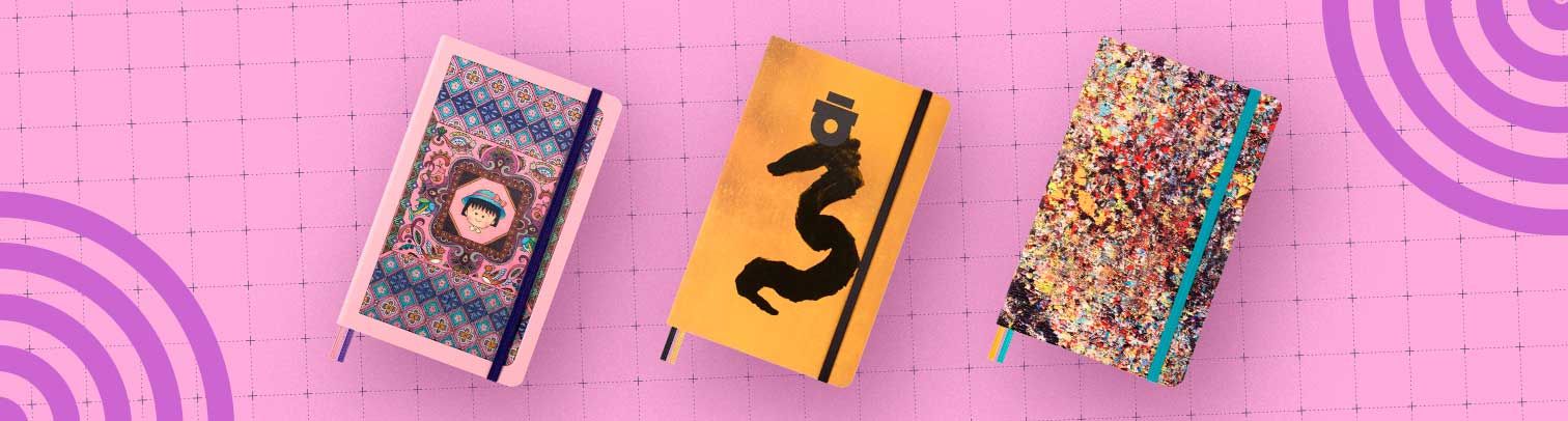 Moleskine Colección Asia 2024: Oriente desde el pincel de tres artistas