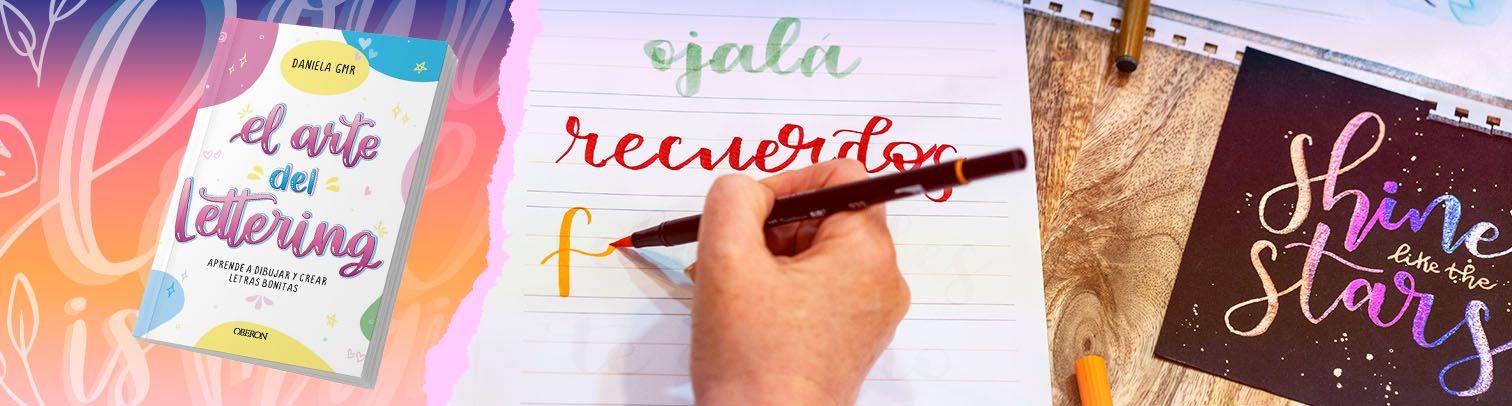 ¿Cómo hacer lettering? ¡Este libro lo explica todo!