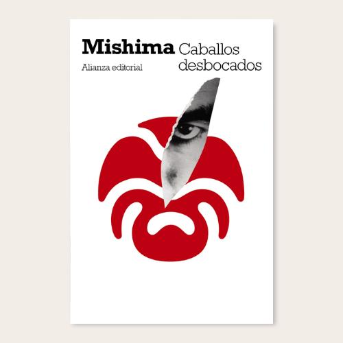 Portada del libro Caballos desbocados de Yukio Mishima.