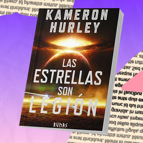 La portada del libro "Las estrellas son legión" de Kameron Hurley.