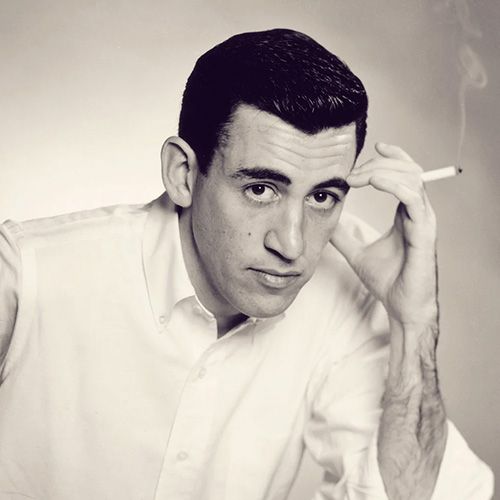 Fotografía del escritor estadounidense J. D. Salinger.
