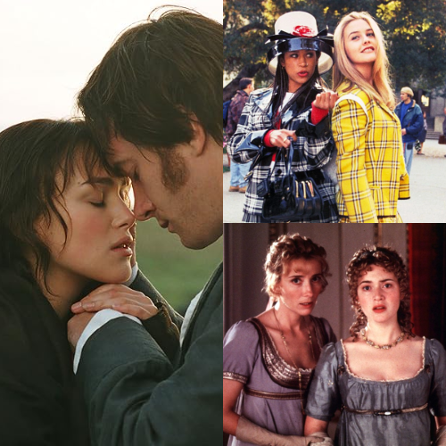 Fotogramas de las adaptaciones de Janre Austen