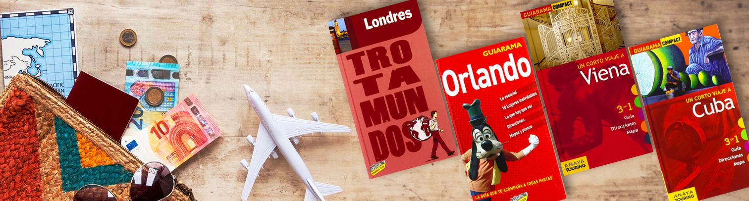 Explora nuevos destinos con las guías de viaje Anaya Touring