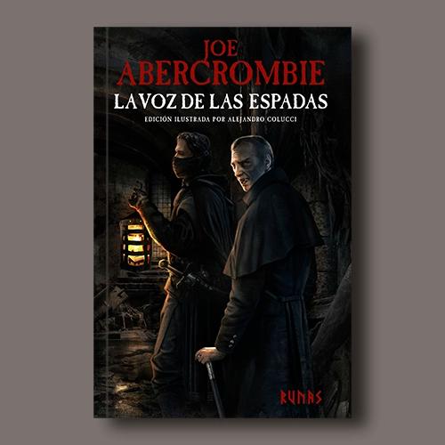 Portada del libro La voz de las espadas de Joe Abercrombie.