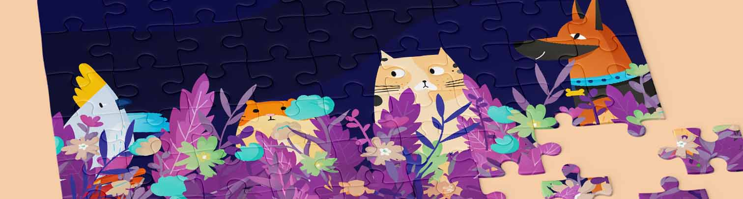 ¿Eres la señora de las plantas y los gatos? Estos rompecabezas de la naturaleza son para ti