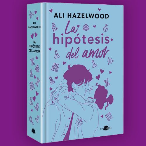 La portada del libro "La hipótesis del amor" de Ali Hazelwood.