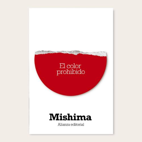 Portada del libro El color Prohibido de Yukio Mishima.