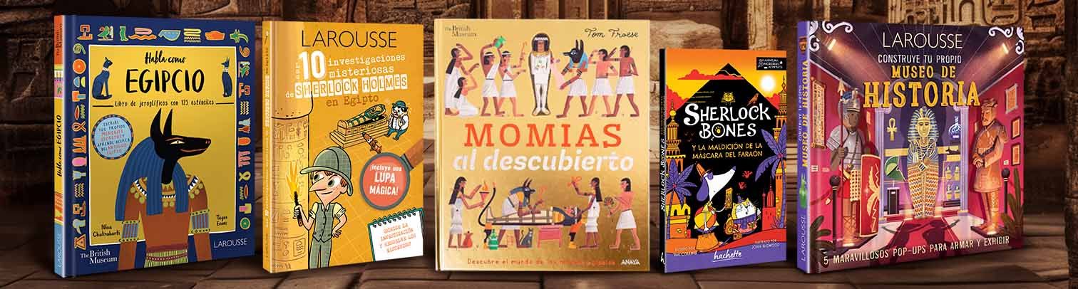 5 libros sobre momias y el antiguo Egipto que tus hijos amarán