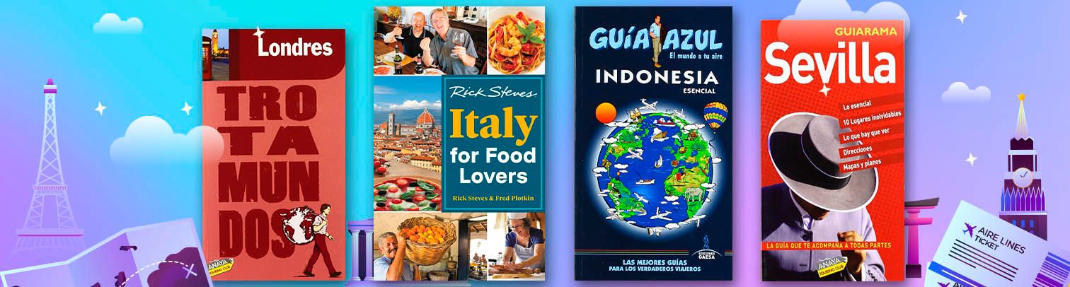 Estos libros te ayudan a planear un viaje desde cero