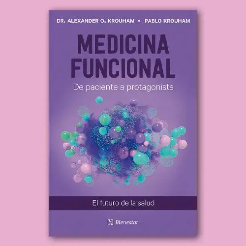 La portada del libro "MEDICINA FUNCIONAL" de los Dres. Krouham.